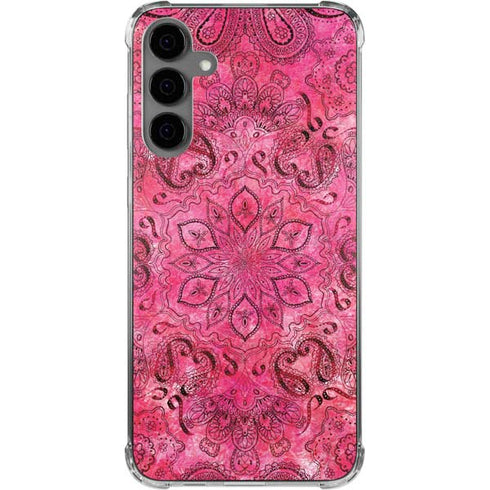 Pink Zen Ginseng Galaxy S24 Plus Clear Case