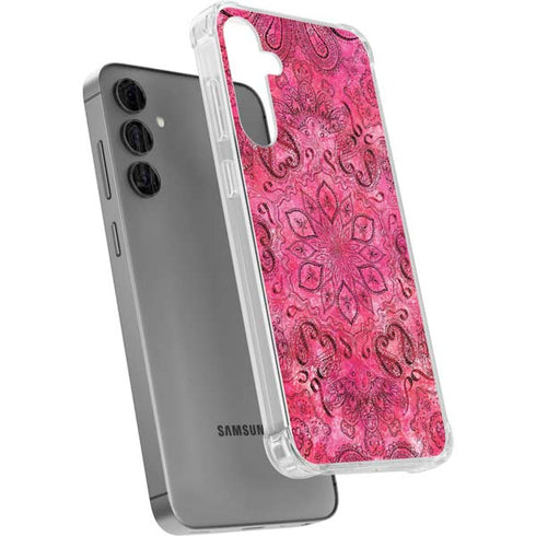 Pink Zen Ginseng Galaxy S24 Plus Clear Case
