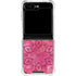 Pink Zen Ginseng Galaxy Z Flip5 5G Clear Case
