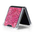Pink Zen Ginseng Galaxy Z Flip5 5G Clear Case