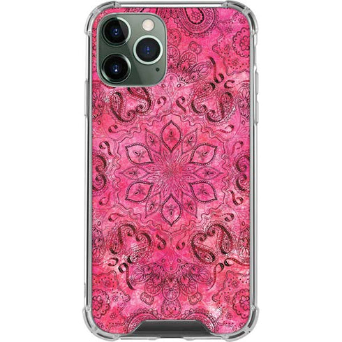 Pink Zen Ginseng iPhone 11 Pro Max Clear Case