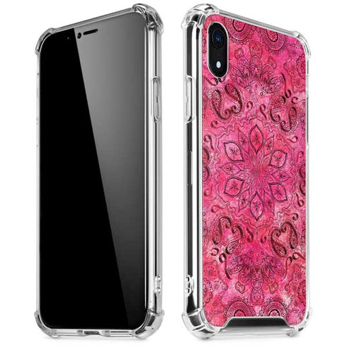 Pink Zen Ginseng iPhone XR Clear Case