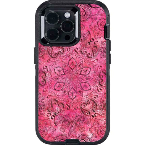 Pink Zen Ginseng Otterbox Defender iPhone Skin