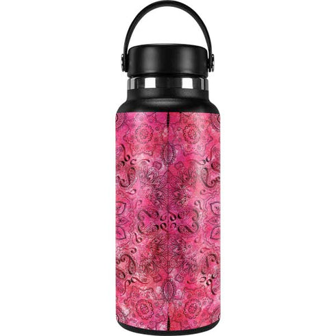 Pink Zen Ginseng Hydro Flask 32oz Wide Mouth Skin