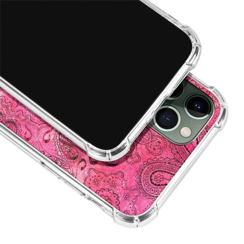Pink Zen Ginseng iPhone 11 Pro Max Clear Case