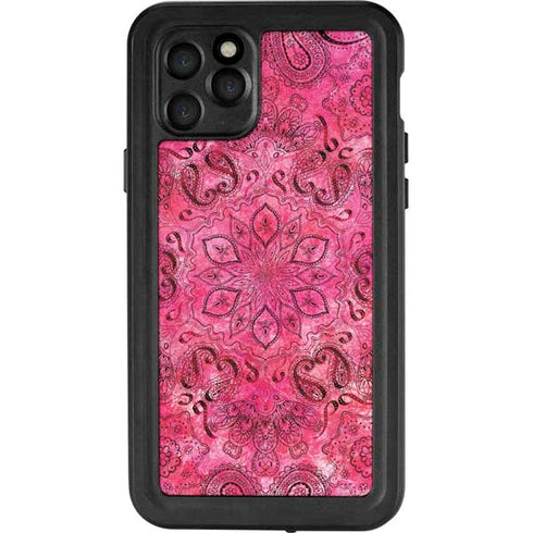 Pink Zen Ginseng iPhone 11 Pro Waterproof Case