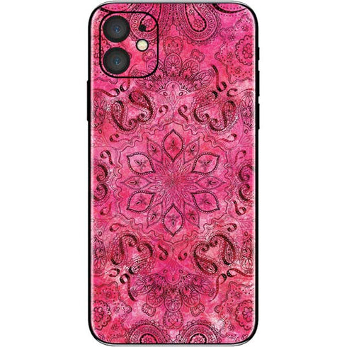 Pink Zen Ginseng iPhone 11 Skin