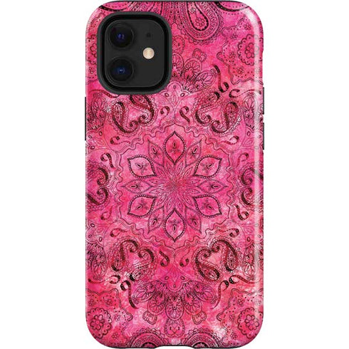 Pink Zen Ginseng iPhone 12 Mini Impact Case