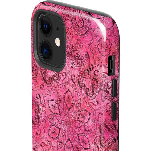 Pink Zen Ginseng iPhone 12 Mini Impact Case