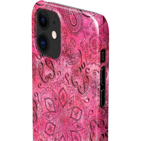 Pink Zen Ginseng iPhone 12 Mini Lite Case