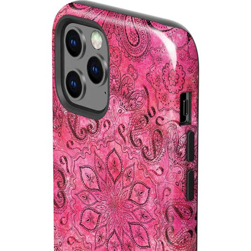 Pink Zen Ginseng iPhone 12 Pro Impact Case