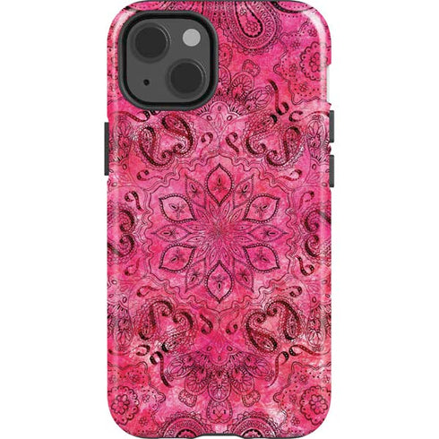 Pink Zen Ginseng iPhone 15 Impact Case