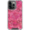 Pink Zen Ginseng iPhone 14 Pro Clear Case
