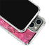 Pink Zen Ginseng iPhone 14 Pro Clear Case