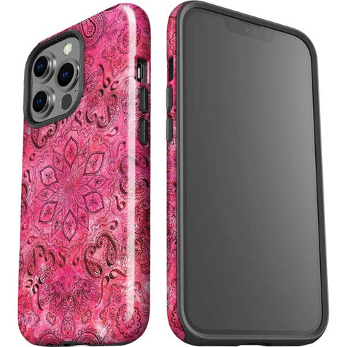 Pink Zen Ginseng iPhone 15 Pro Impact Case