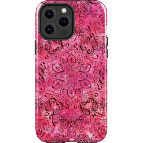 Pink Zen Ginseng iPhone 15 Pro Max Impact Case