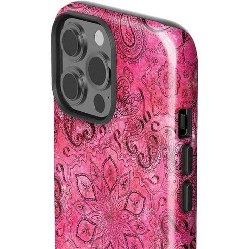 Pink Zen Ginseng iPhone 15 Pro Max Impact Case