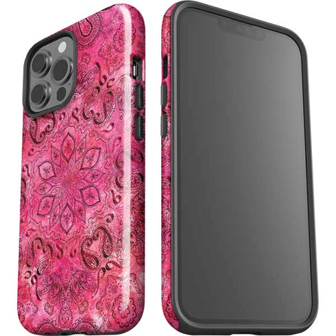 Pink Zen Ginseng iPhone 15 Pro Max Impact Case