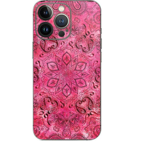 Pink Zen Ginseng iPhone 15 Pro Skin