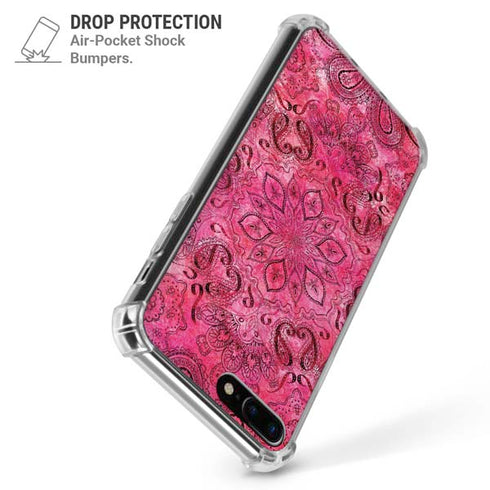 Pink Zen Ginseng iPhone 7/8 Plus Clear Case