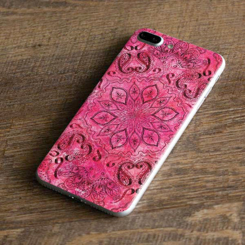 Pink Zen Ginseng iPhone 8 Plus Skin