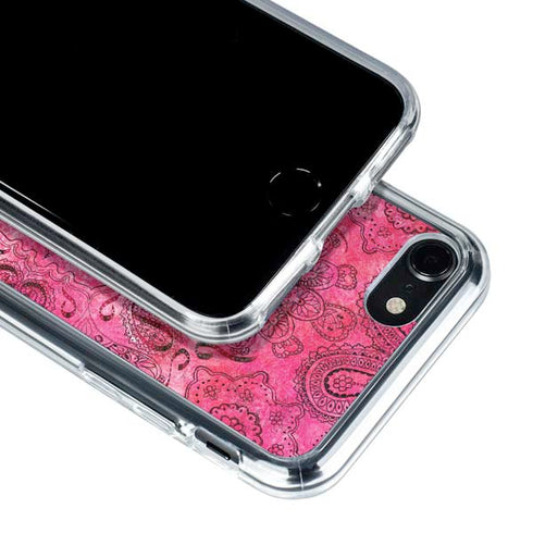 Pink Zen Ginseng iPhone SE (2nd & 3rd Gen) Clear Case