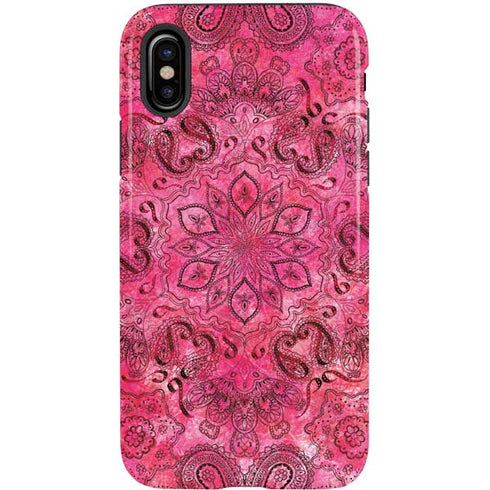 Pink Zen Ginseng iPhone XS Pro Case