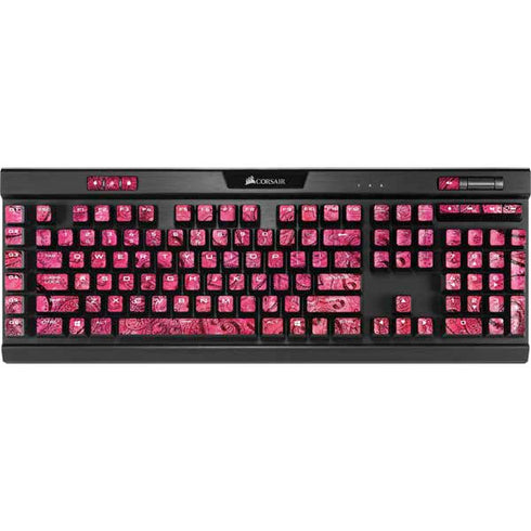 Pink Zen Ginseng K95 RGB PLATINUM Mechanical Gaming Keyboard Skin