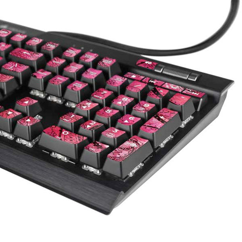 Pink Zen Ginseng K95 RGB PLATINUM Mechanical Gaming Keyboard Skin