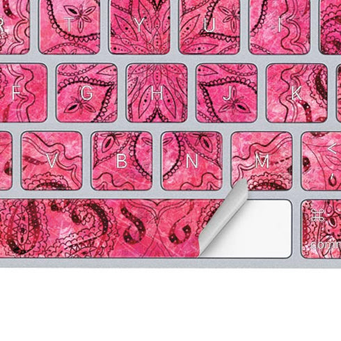 Pink Zen Ginseng Magic Keyboard Skin