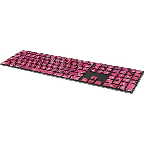 Pink Zen Ginseng Magic Keyboard with Numeric Keypad Skin