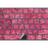 Pink Zen Ginseng Magic Keyboard with Numeric Keypad Skin
