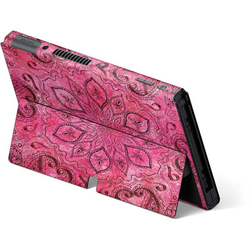 Pink Zen Ginseng Nintendo Switch OLED (2021) Skin