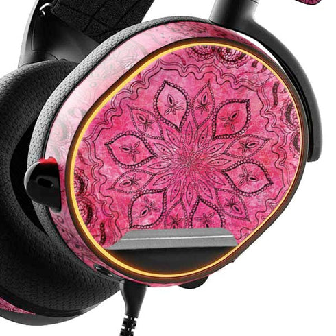 Pink Zen Ginseng SteelSeries Arctis 3 Skin