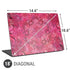 Pink Zen Ginseng Universal Laptop 18in (14.6 x 10.6in) Skin