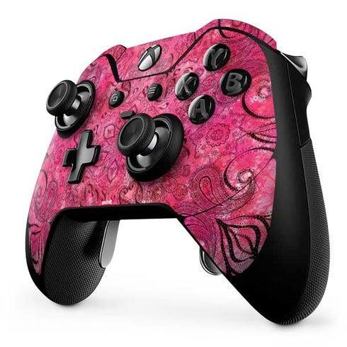 Pink Zen Ginseng Xbox One Elite Controller Skin