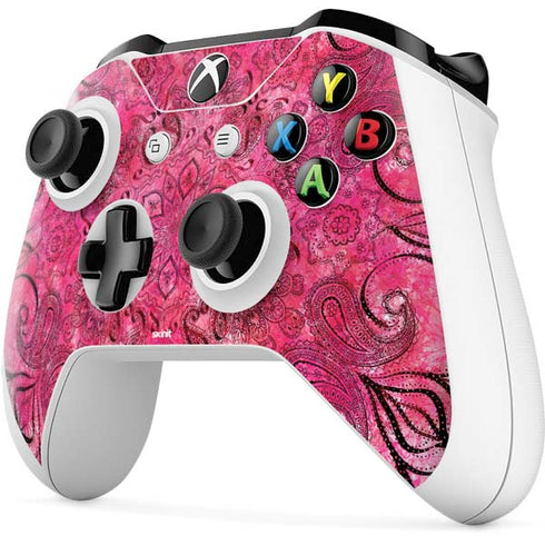 Pink Zen Ginseng Xbox One S Controller Skin