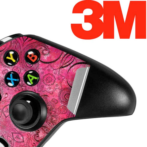 Pink Zen Ginseng Xbox One X Controller Skin