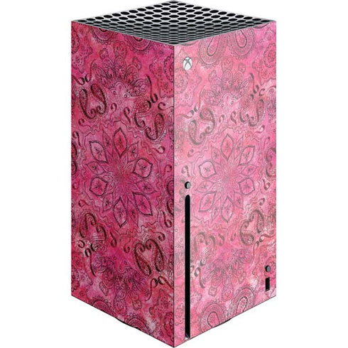 Pink Zen Ginseng Xbox Series X Console Skin