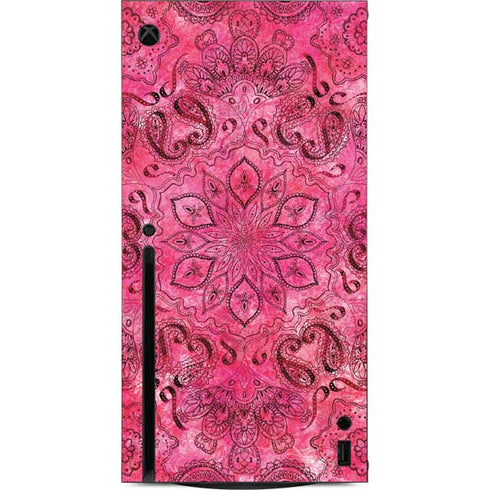 Pink Zen Ginseng Xbox Series X Console Skin