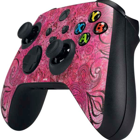 Pink Zen Ginseng Xbox Series X Controller Skin