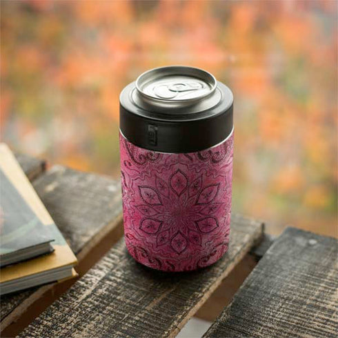 Pink Zen Ginseng Yeti Colster Can Insulator Skin