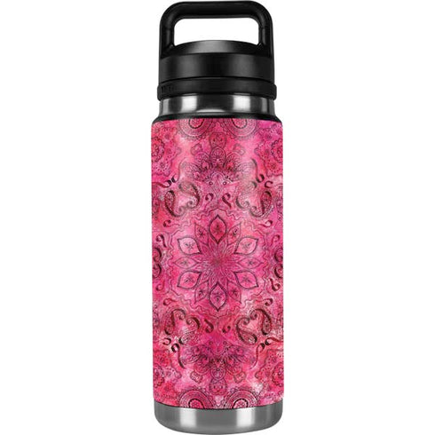 Pink Zen Ginseng YETI Rambler 26oz Bottle Skin