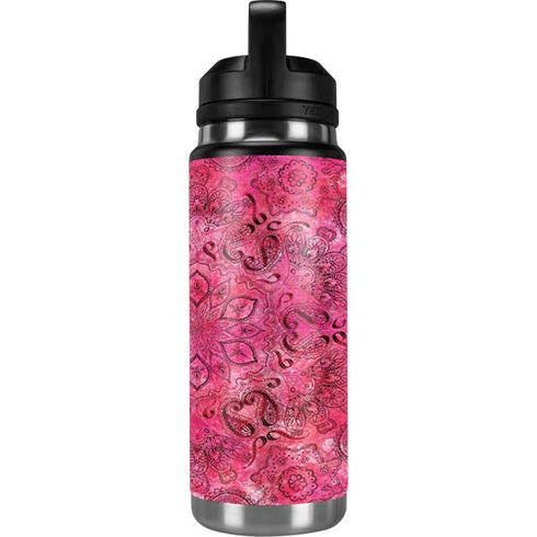 Pink Zen Ginseng YETI Rambler 26oz Bottle Skin