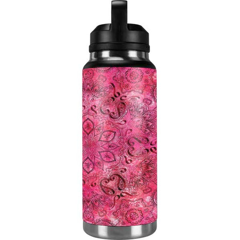 Pink Zen Ginseng YETI Rambler 36oz Bottle Skin