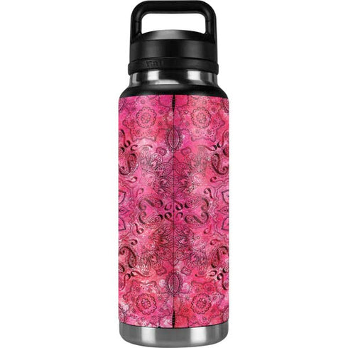 Pink Zen Ginseng YETI Rambler 36oz Bottle Skin