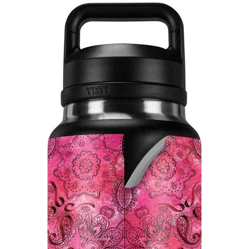 Pink Zen Ginseng YETI Rambler 36oz Bottle Skin