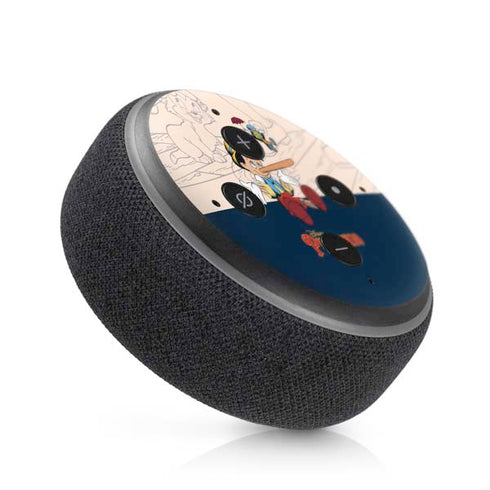 Disney Pinocchio and Jiminy Cricket Amazon Echo Dot Skin
