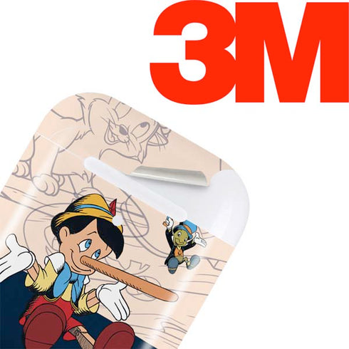 Disney Pinocchio and Jiminy Cricket Apple AirPods Skin