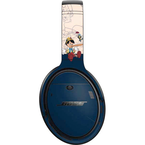 Disney Pinocchio and Jiminy Cricket Bose QuietComfort 35 II Headphones Skin